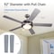 Commercial Cool 52 Ceiling Fan 5-Blade With Pull Chain And Light Kit CCF55P60 - alternate 7